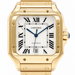 CARTIER SANTOS 18KT YG WGSA0029